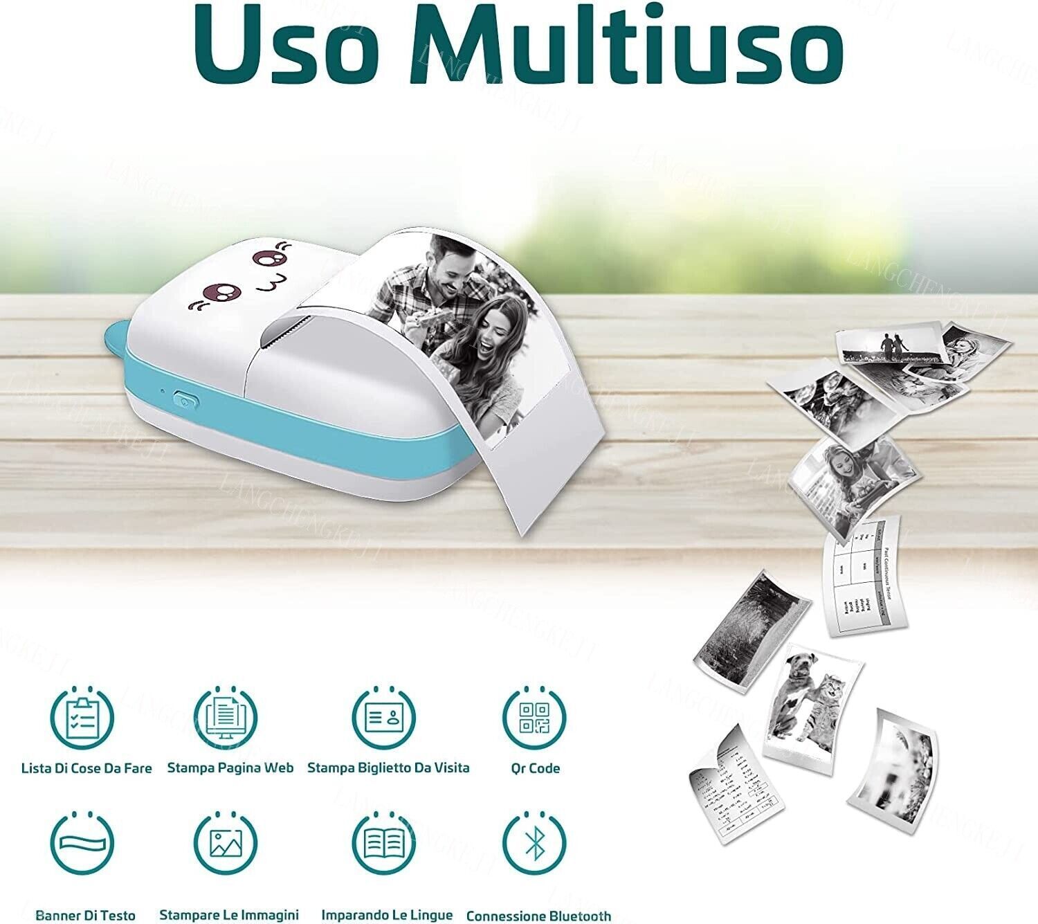 TagMate printing cute designs on thermal paper - INNOVA TRENDY