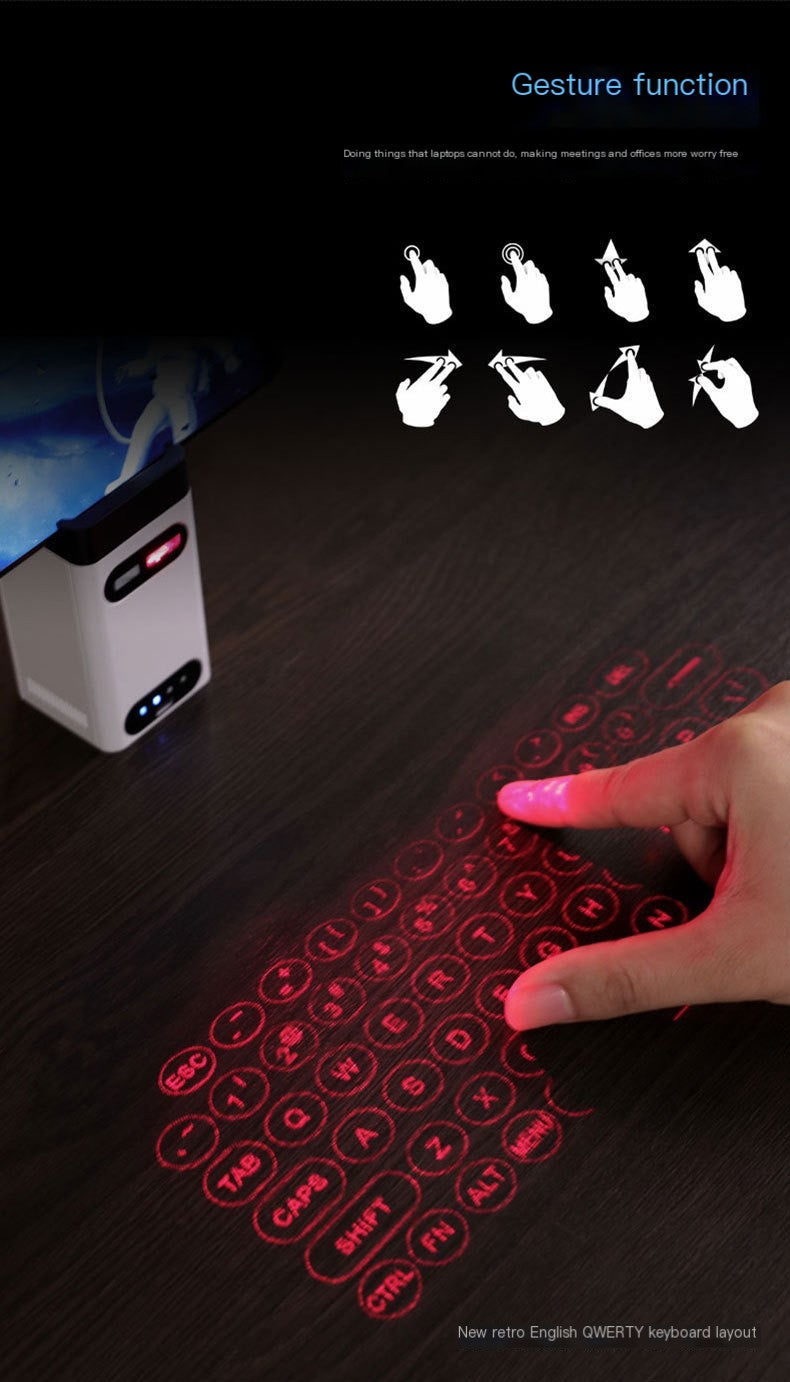 LaserTaypeMate : Smart laser keyboard with touch-sensitive projection- INNOVA TRENDY