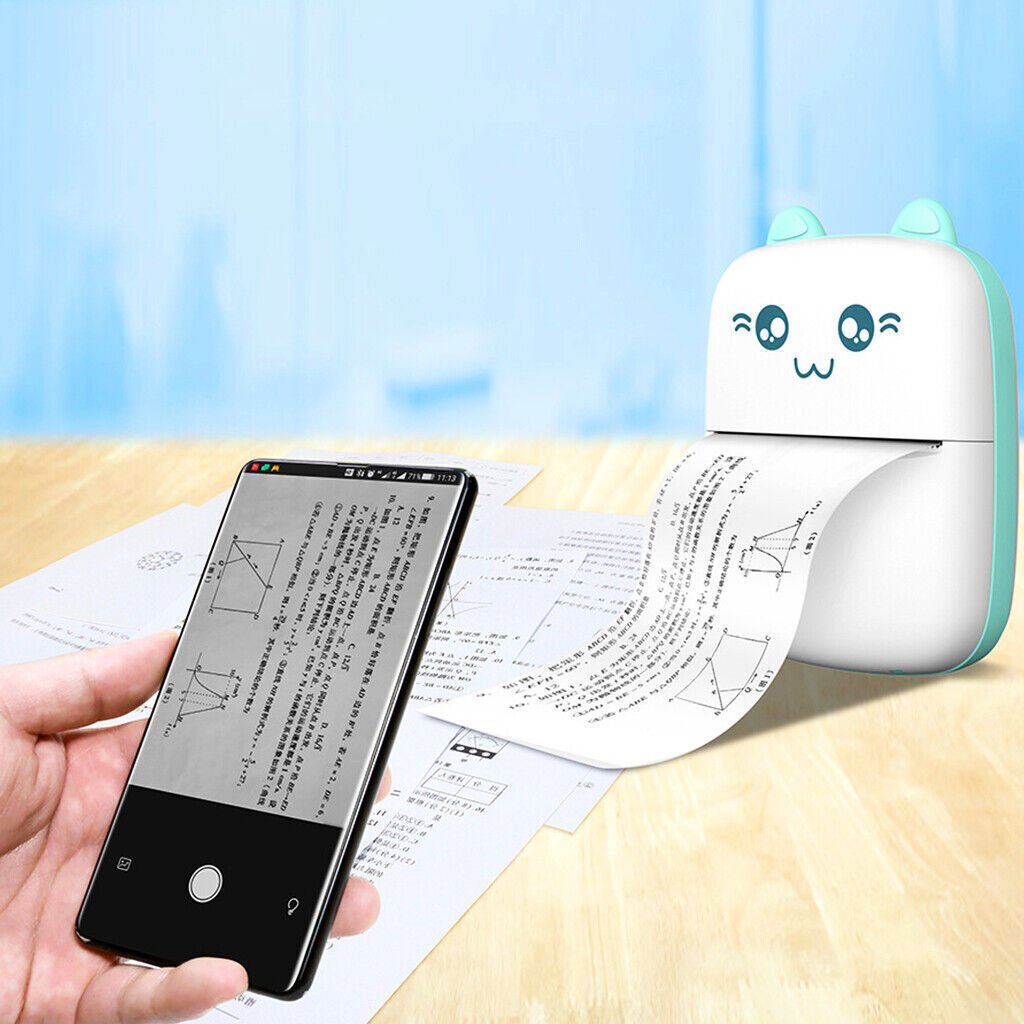 TagMate Mini Sticker Printer ๐จ๏ธ - Portable Wireless Printer for Black and White Thermal Printing, Compact Inkless Printer for Notes, Labels, Journals, and Creative DIY Projects ๐จ - INNOVA TRENDY