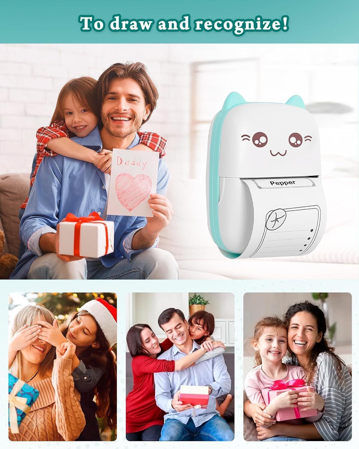 Tagmate Portable wireless mini sticker printer for notes and labels - INNOVA TRENDY