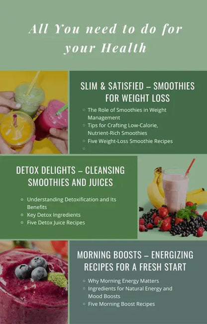 Juice Your Way to Health: How to make protein-packed smoothies at home - INNOVA TRENDY