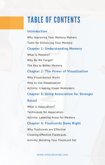 Boosting Your Memory: Step-by-step guide to mastering flashcard learning - INNOVA TRENDY